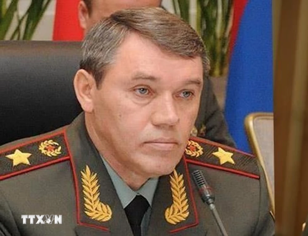 Tổng tham mưu trưởng quân đội Nga Valery Gerasimov. (Ảnh: