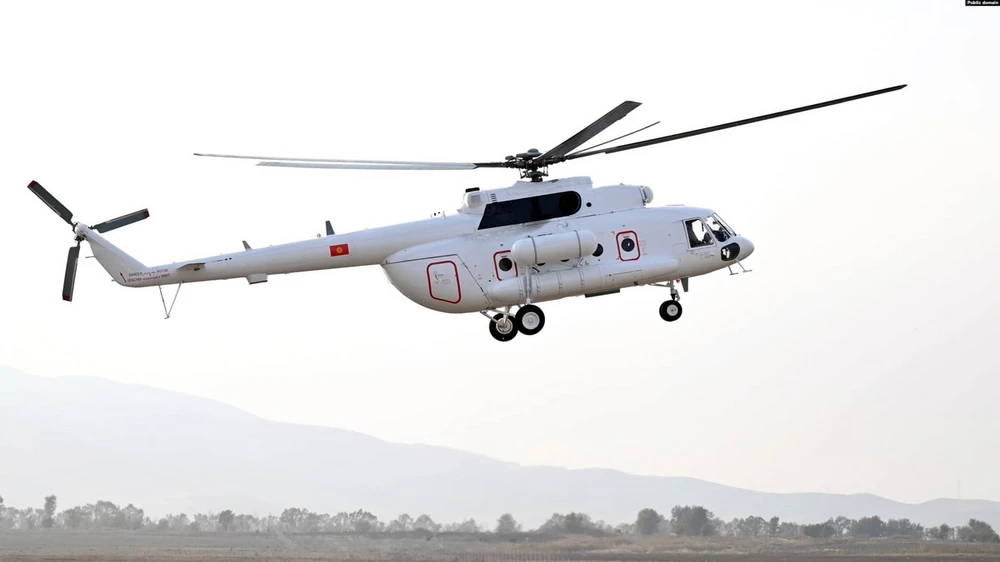 Trực thăng Mi-8 của Nga. (Ảnh: rfer)