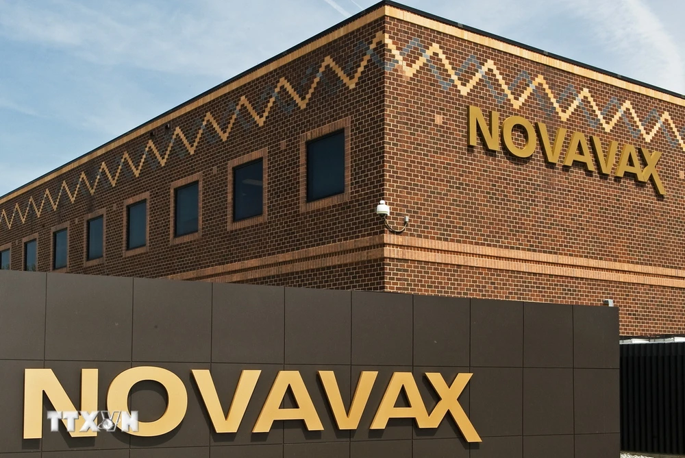 Trụ sở hãng dược Novavax tại Rockville, Maryland, Mỹ. (Ảnh: AFP/ TTXVN)