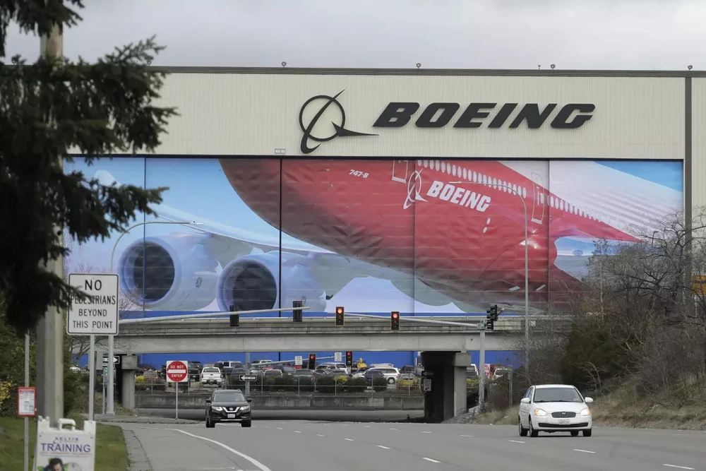 Cơ sở sản xuất của Boeing tại Everett, Wash, phía bắc Seattle. (Nguồn: Associated Press)