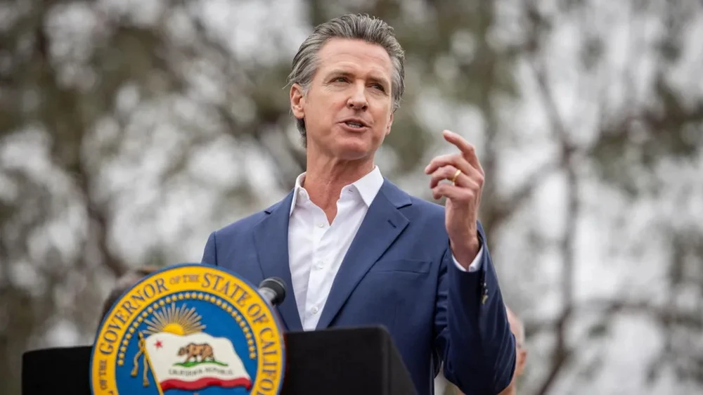 Thống đốc California, Gavin Newsom. (Ảnh: Getty)