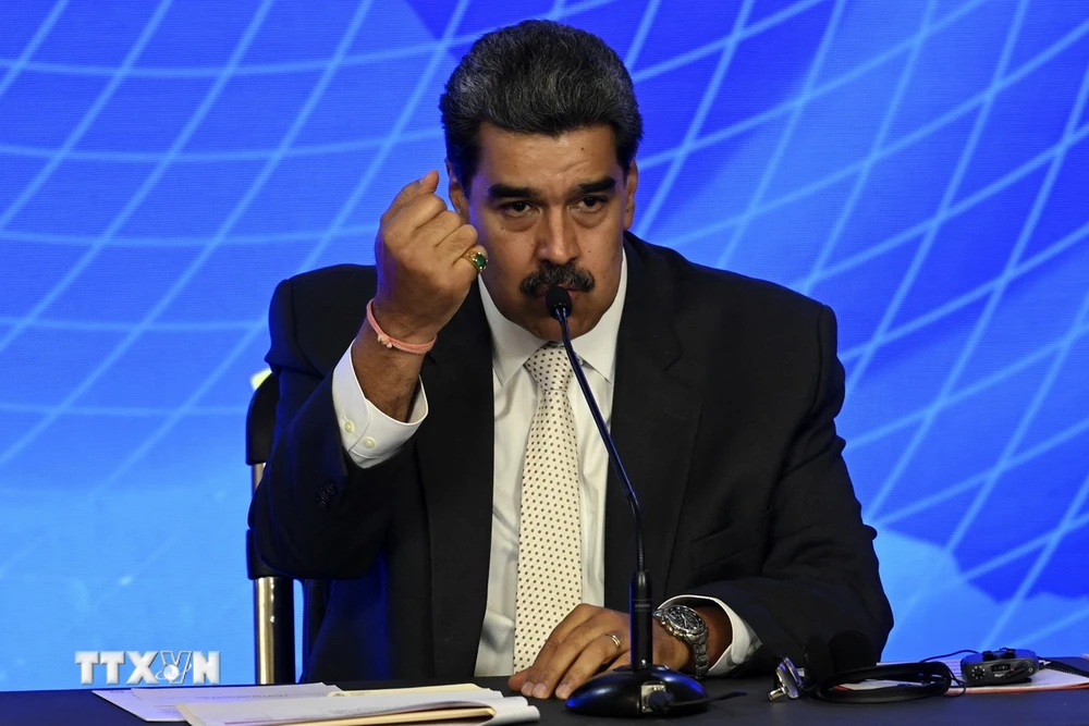 Tổng thống Venezuela Nicolas Maduro. (Ảnh: AFP/TTXVN)