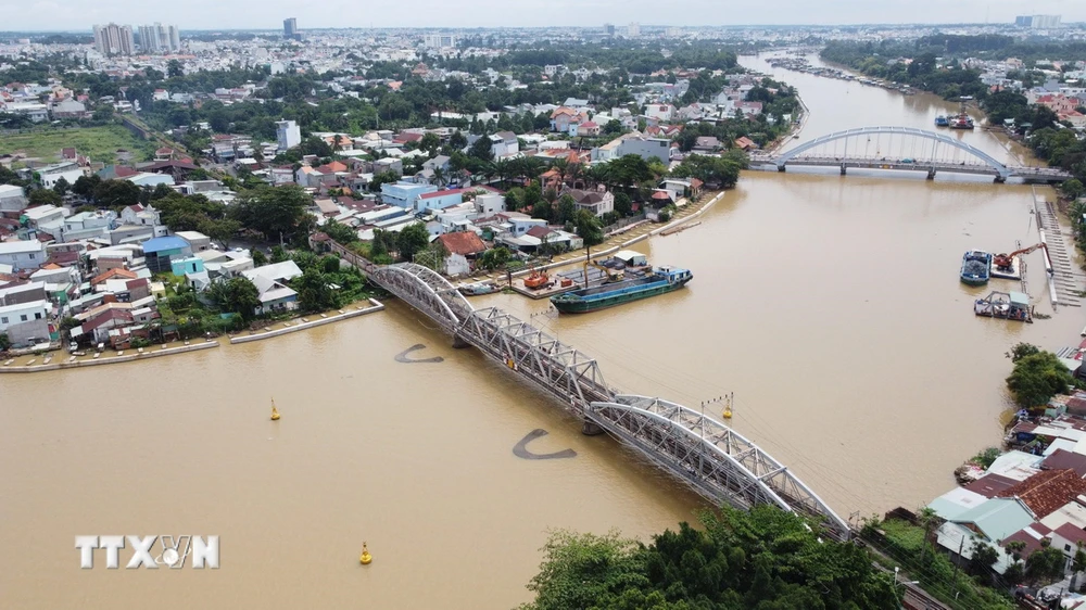 Sông Đồng Nai. (Ảnh: Sỹ Tuyên/TTXVN)