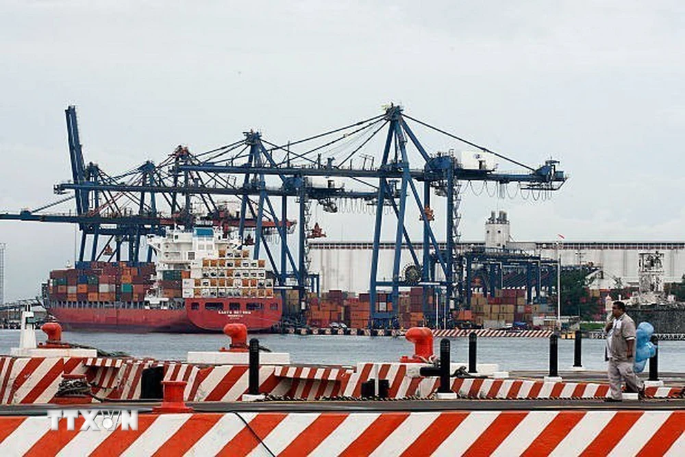 Quang cảnh cảng hàng hóa Veracruz, Mexico. (Ảnh: Getty Images/TTXVN)