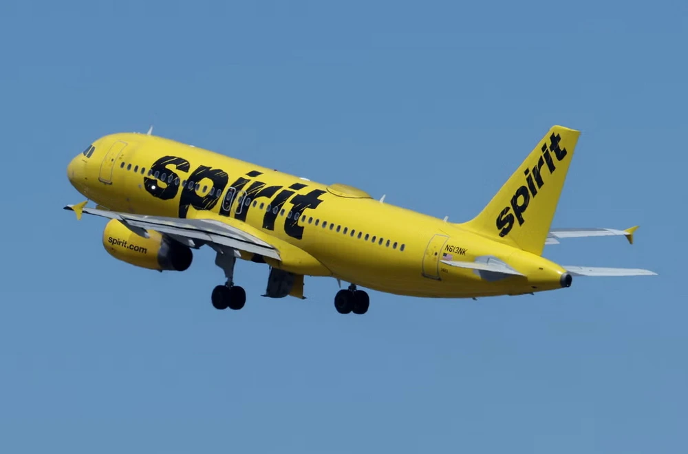 Một chuyến bay của Spirit Airlines. (Ảnh: Getty)