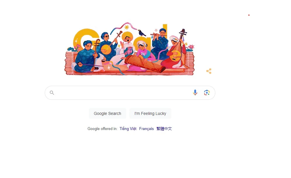 Nghệ thuật Đờn ca Tài tử Nam Bộ được trang chủ Google tôn vinh