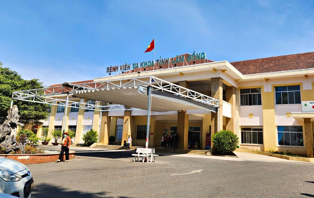 Bệnh viện Đa khoa Lâm Đồng. (Nguồn: Báo Lâm Đồng) 