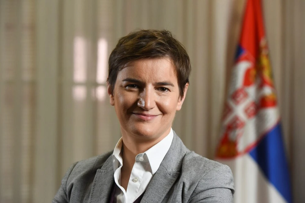 Cựu Thủ tướng Ana Brnabic được bầu làm Chủ tịch Quốc hội mới của Serbia. (Nguồn: Reuters)