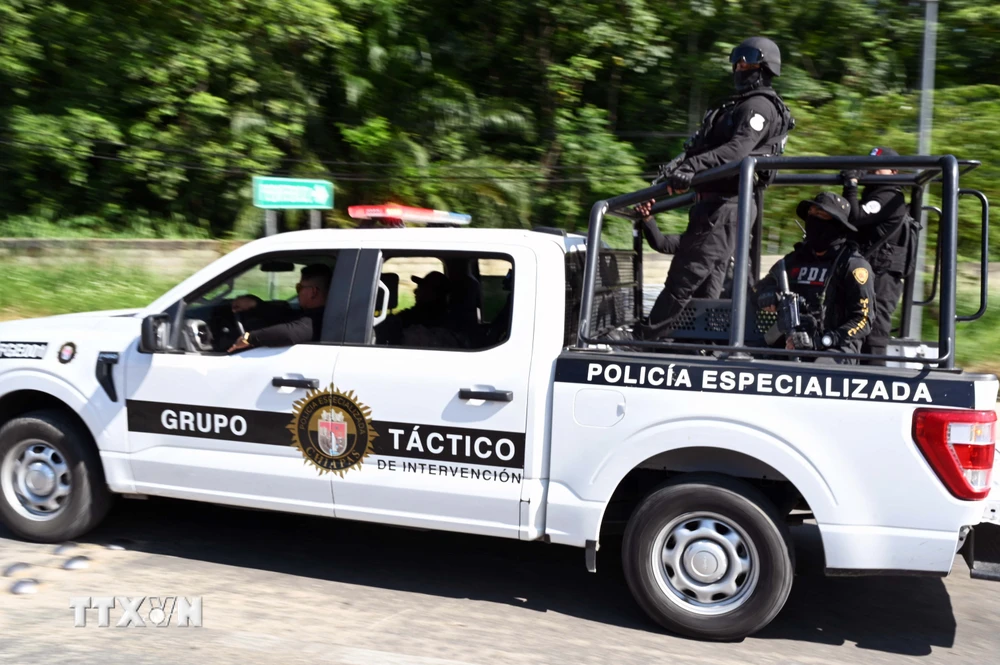 Cảnh sát Mexico. (Nguồn: AFP/TTXVN)