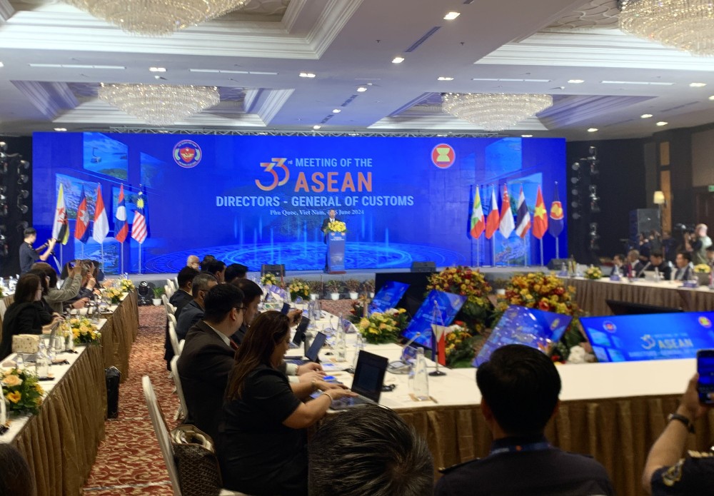 Khai mạc Hội nghị Tổng cục trưởng Hải quan các nước ASEAN tại Việt Nam. (Nguồn: Báo Chính phủ)