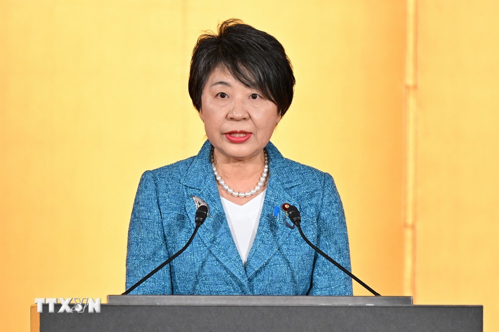 Ngoại trưởng Nhật Bản Yoko Kamikawa. (Nguồn: AFP/TTXVN)