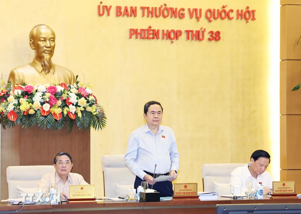 Khai mạc Phiên họp thứ 38 của Ủy ban Thường vụ Quốc hội- Ảnh 1.