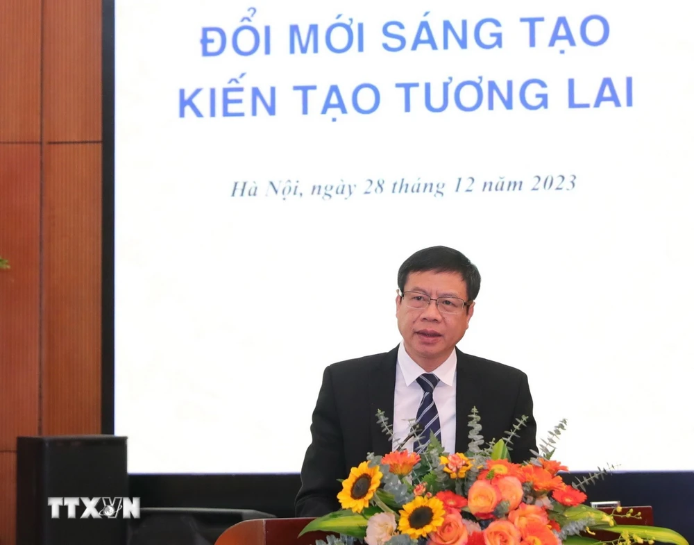 Thứ trưởng Bộ Khoa học và Công nghệ Lê Xuân Định. (Ảnh: Hoàng Hiếu /TTXVN)