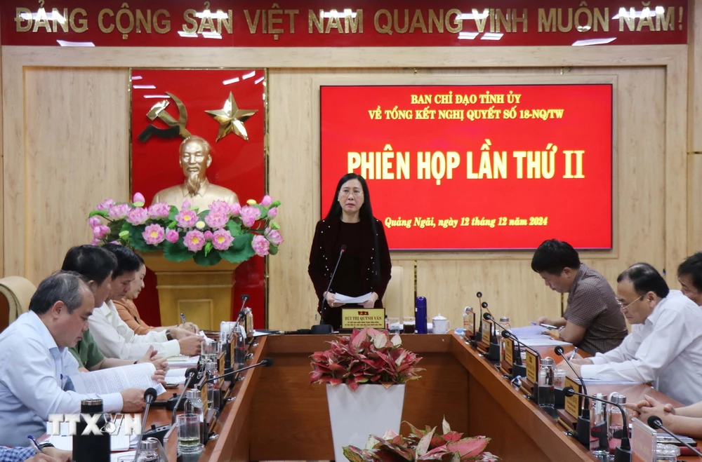 Quang cảnh phiên họp. (Ảnh: Phạm Cường/TTXVN)