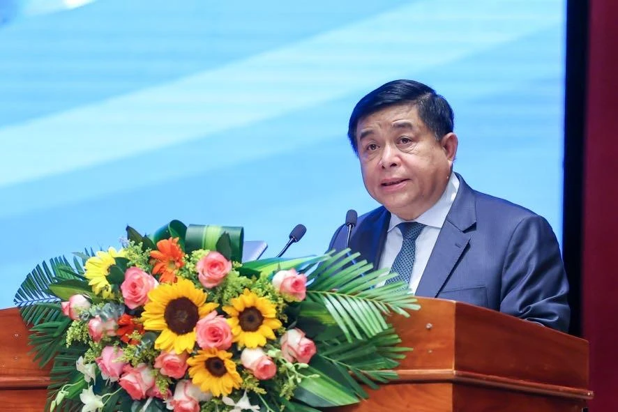 Bộ trưởng Bộ Kế hoạch và Đầu tư Nguyễn Chí Dũng. (Ảnh: Vietnam+)