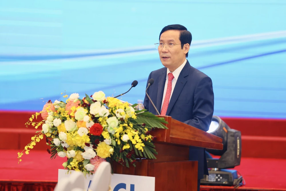 Ông Phạm Tấn Công Chủ tịch Liên đoàn Thương mại và Công nghiệp Việt Nam. (Ảnh: Vietnam+)