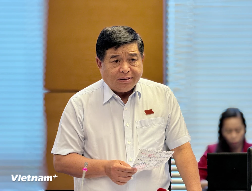 Bộ trưởng Bộ Kế hoạch và Đầu tư Nguyễn Chí Dũng. (Ảnh: Vietnam+)