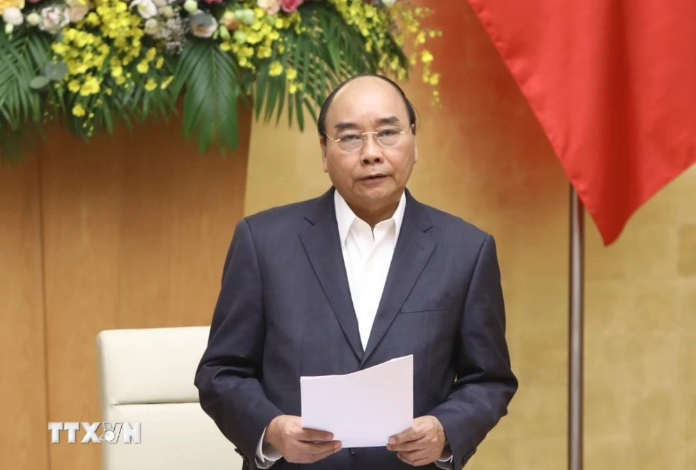Thủ tướng Nguyễn Xuân Phúc. (Ảnh: Văn Điệp/TTXVN)