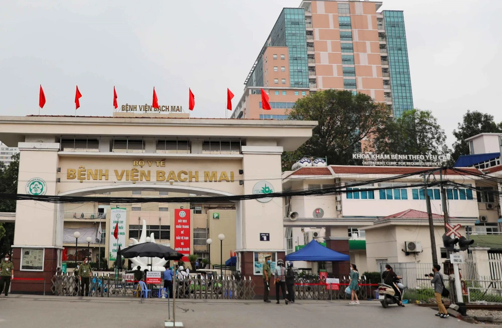 Bệnh viện Bạch Mai. (Ảnh: PV/Vietnam+)