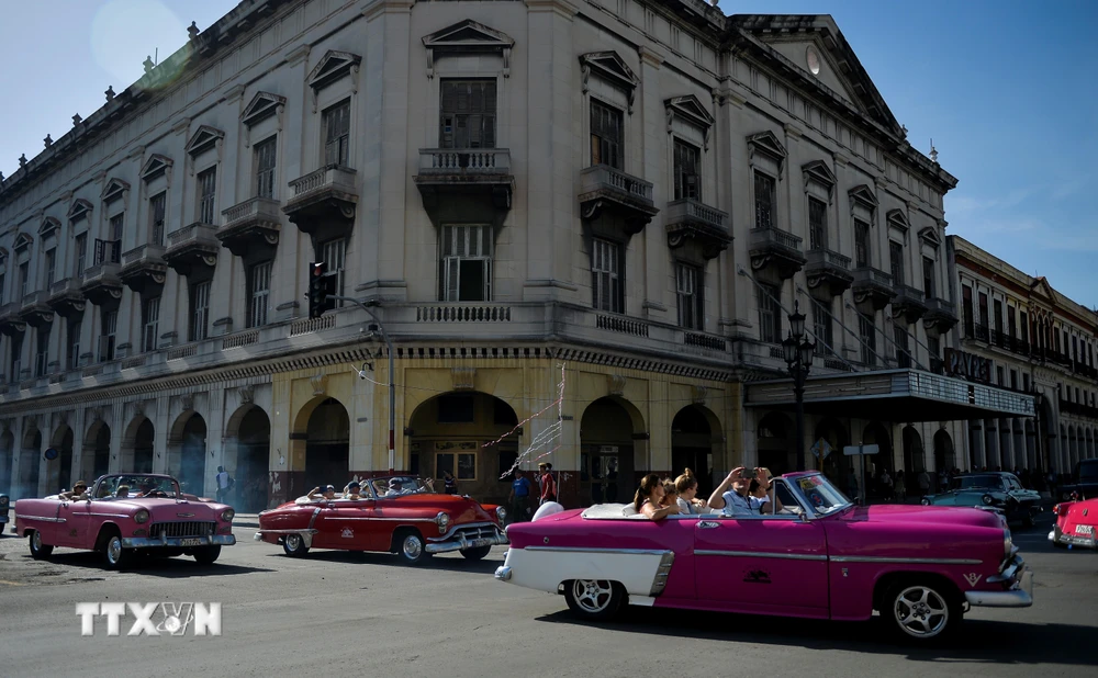 Quang cảnh đường phố La Habana, Cuba. (Nguồn: AFP/TTXVN)