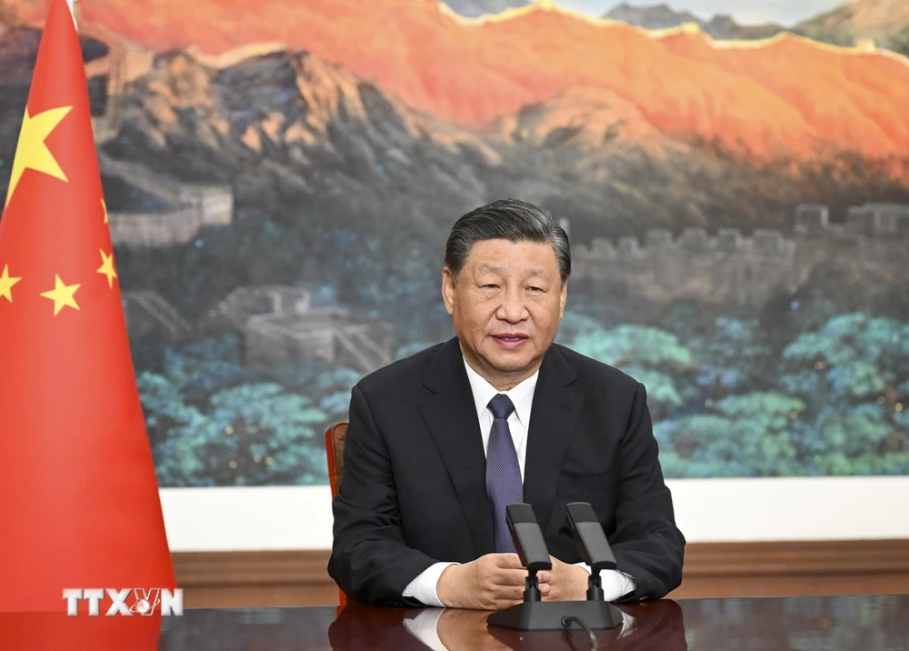 Tổng Bí thư Ban Chấp hành Trung ương Đảng Cộng sản Trung Quốc, Chủ tịch nước Cộng hòa Nhân dân Trung Hoa Tập Cận Bình. (Ảnh: THX/TTXVN)