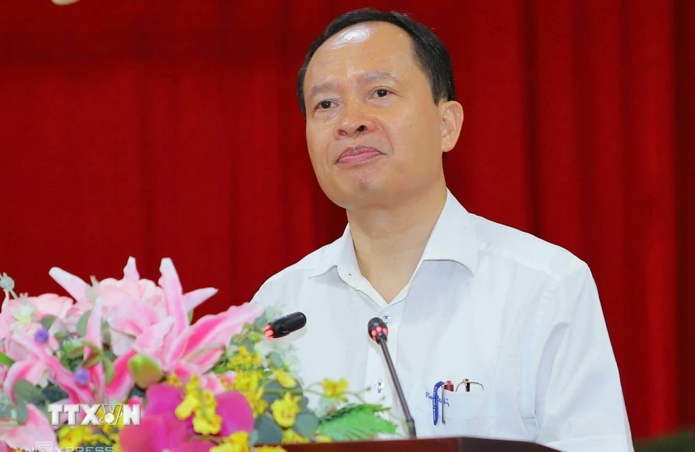 Ông Trịnh Văn Chiến, nguyên Bí thư Tỉnh ủy Thanh Hóa. (Ảnh: TTXVN phát)