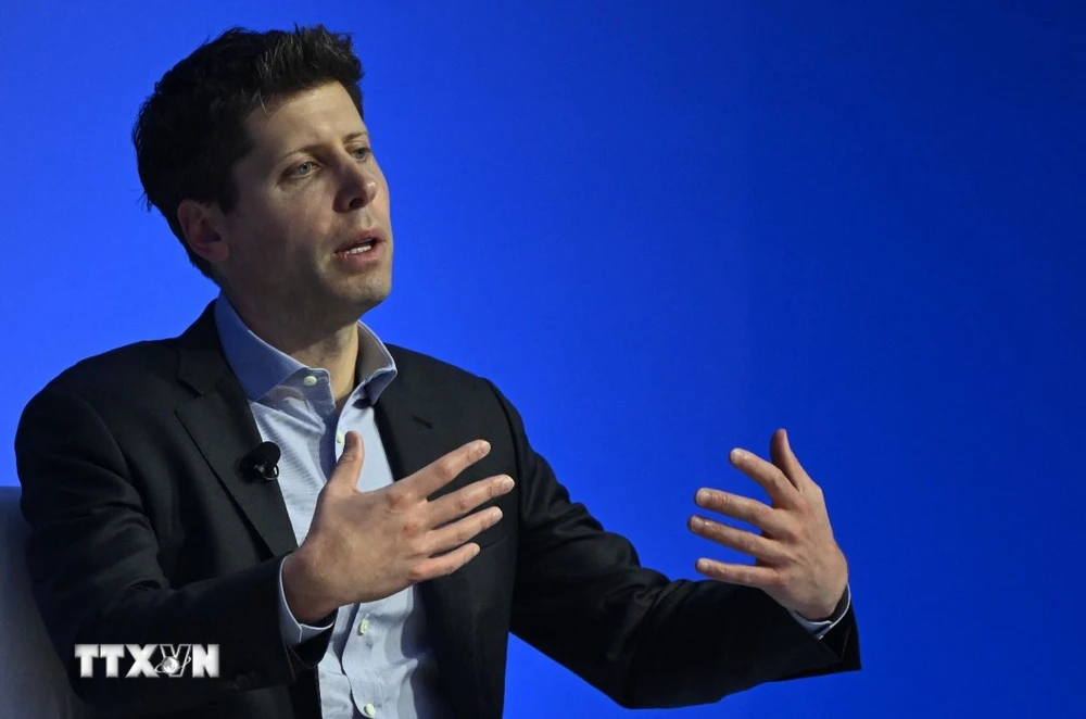 Giám đốc Điều hành của OpenAI, ông Sam Altman. (Ảnh: AFP/TTXVN)