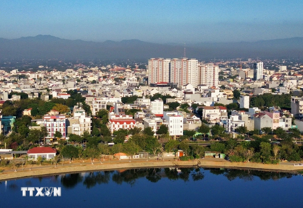 Dự án Khu đô thị mới Đông Bắc K1 (thành phố Phan Rang-Tháp Chàm, Ninh Thuận). (Ảnh: Nguyễn Thành/TTXVN)