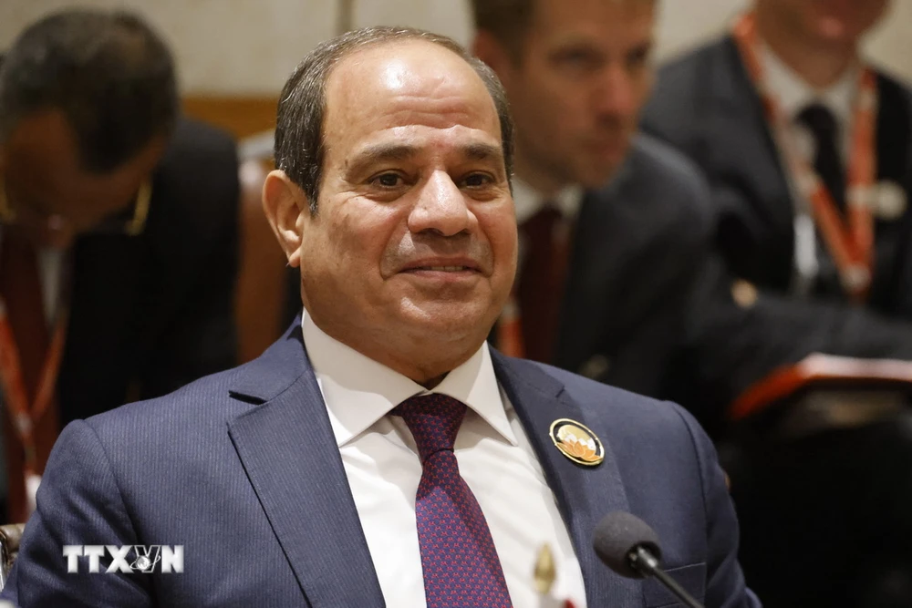 Tổng thống Ai Cập Abdel Fattah El-Sisi. (Ảnh: AFP/TTXVN)