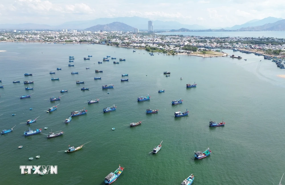 Tỉnh Ninh Thuận phấn đấu đến năm 2025 kinh tế biển chiếm từ 41-42% tổng sản phẩm nội tỉnh (GRDP). (Ảnh: Nguyễn Thành/TTXVN)