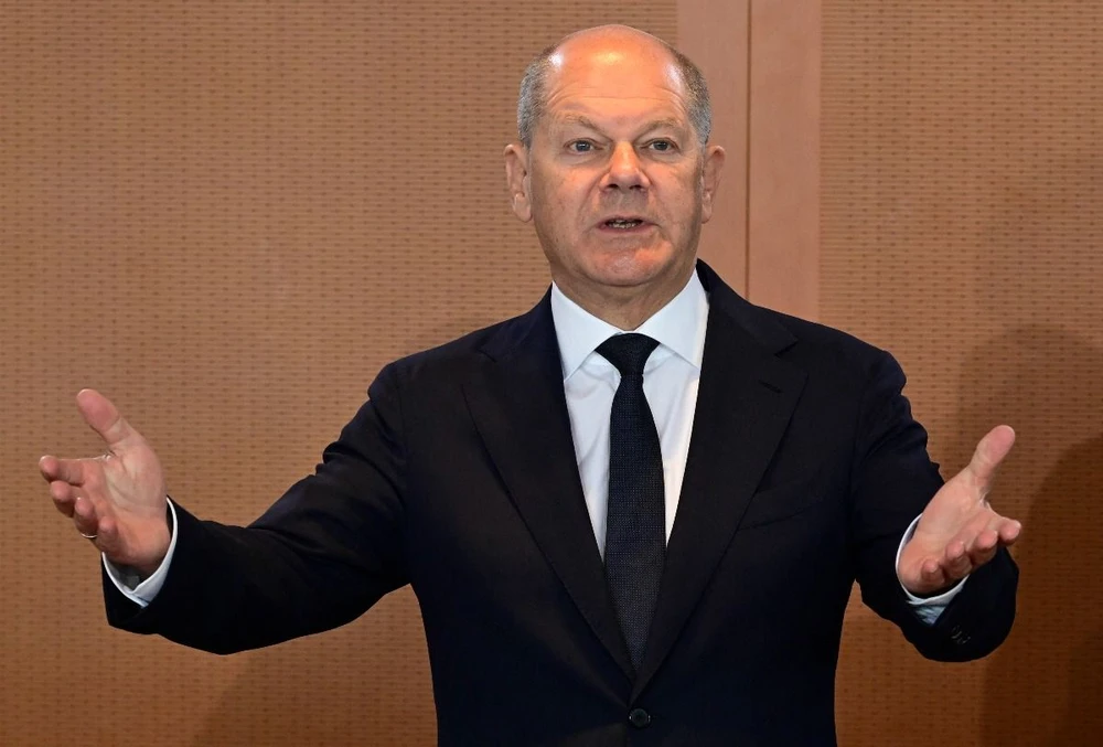 Thủ tướng Đức Olaf Scholz. (Ảnh: AFP/TTXVN)