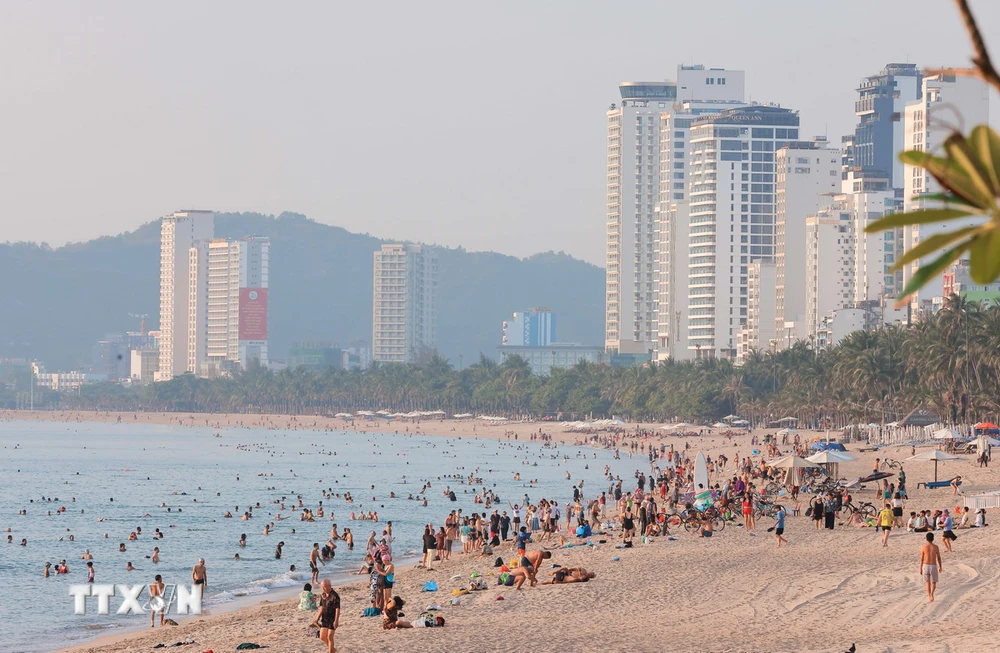 Tiểu dự án Nha Trang (CCSEP) góp phần cải thiện môi trường cho thành phố Nha Trang. (Ảnh: Hoàng Hiếu/TTXVN)