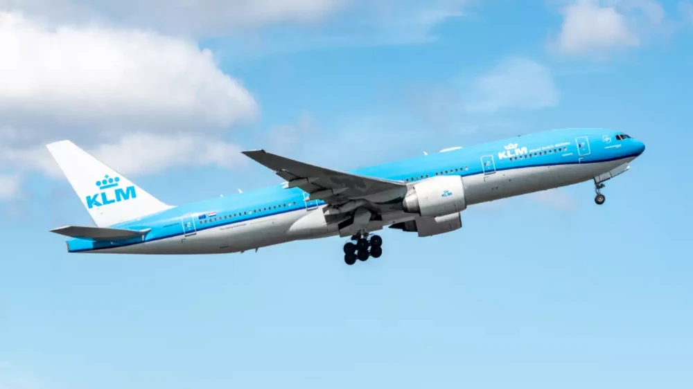 Một chiếc Boeing của hãng KLM. (Nguồn: The Times of India)