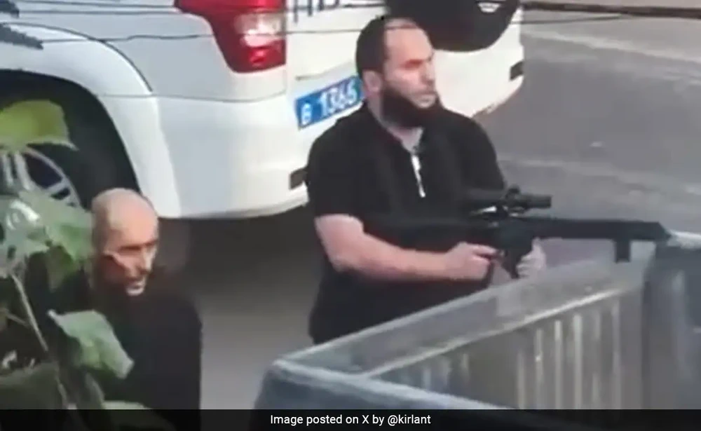 Các tay súng trong vụ khủng bố ở Dagestan. (Nguồn: X)