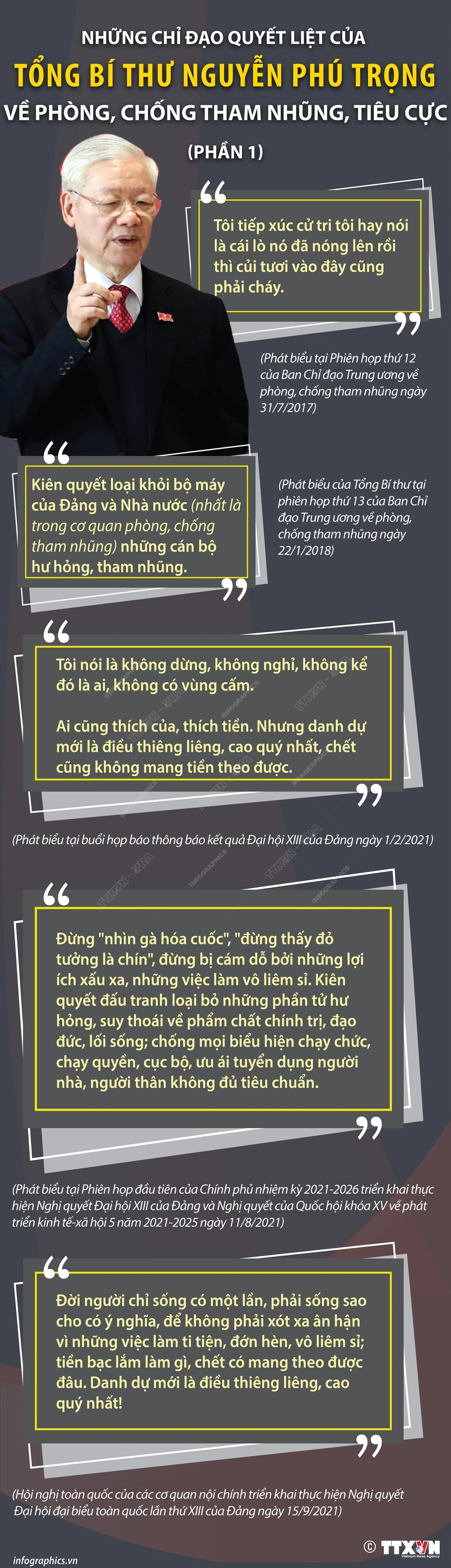 Những phát biểu tâm huyết, sâu sắc của Tổng Bí thư Nguyễn Phú Trọng - Ảnh 1