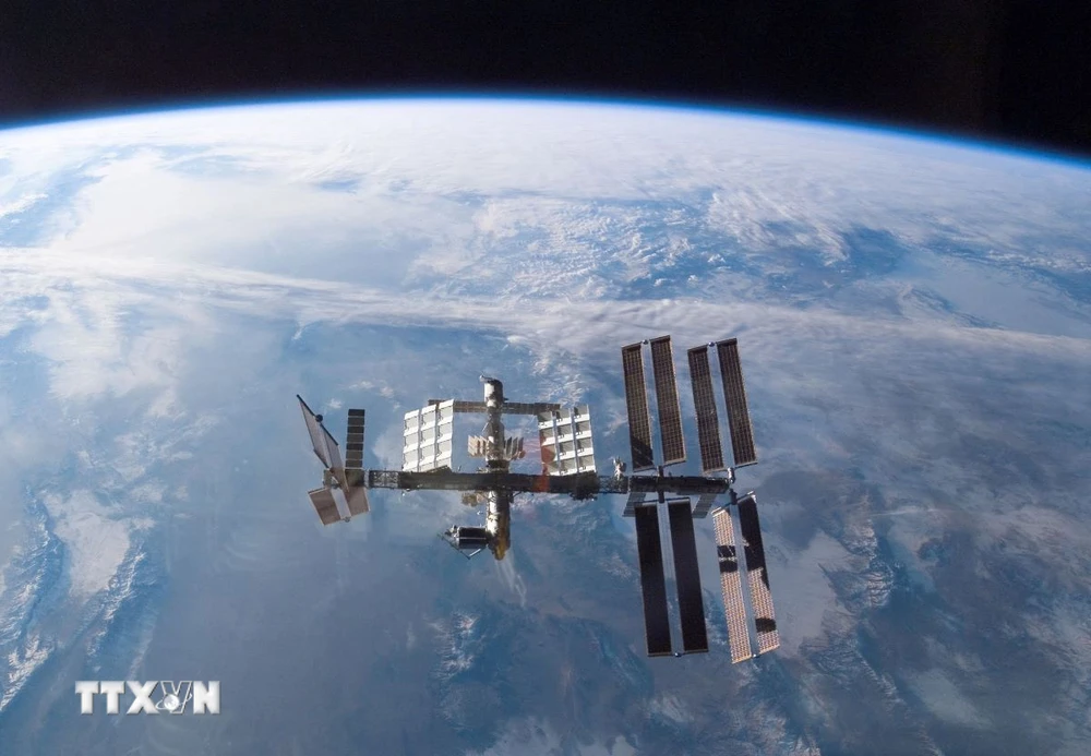 Trạm Vũ trụ quốc tế (ISS). (Ảnh: AFP/TTXVN)