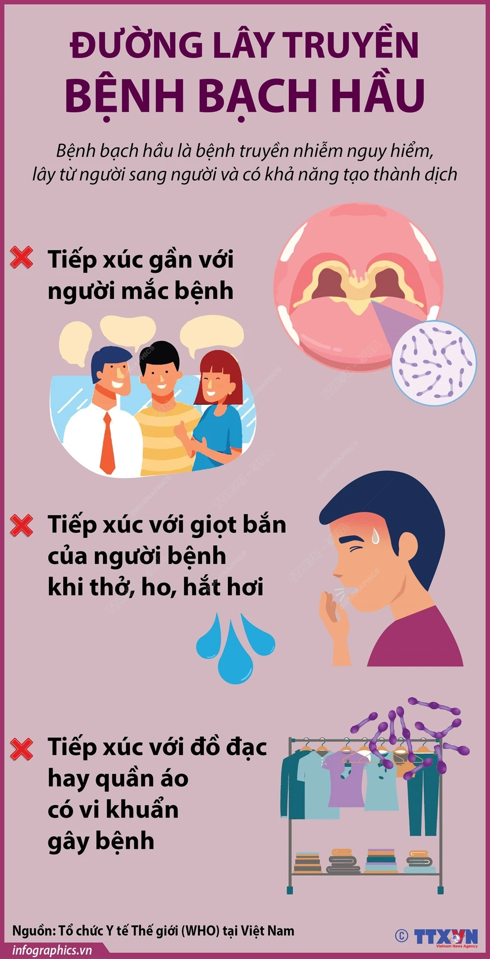 Những điều cần biết để phòng tránh bệnh bạch hầu- Ảnh 2.