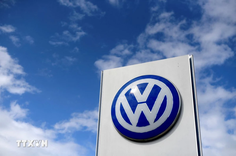 Biểu tượng Volkswagen. (Ảnh: AFP/TTXVN)