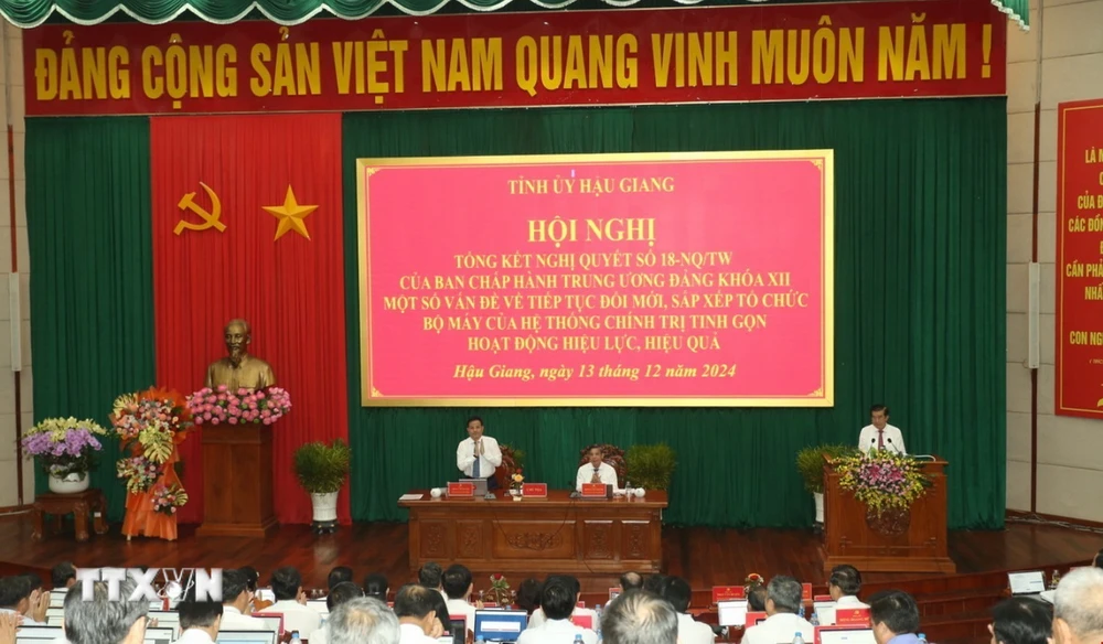 Quang cảnh hội nghị. (Ảnh: Duy Khương/TTXVN)