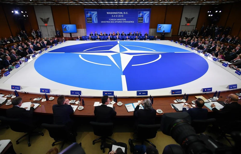 Toàn cảnh Hội nghị Ngoại trưởng NATO tại Washington, DC, ngày 4/4 vừa qua. (Ảnh: AFP/TTXVN)