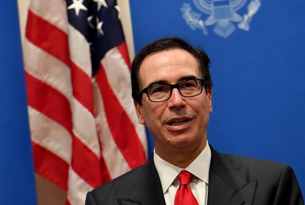 Bộ trưởng Tài chính Mỹ Steven Mnuchin. (Ảnh: AFP/TTXVN)