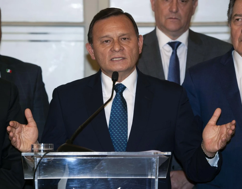 Ngoại trưởng Peru Nestor Popolizio. (Ảnh: AFP/TTXVN)