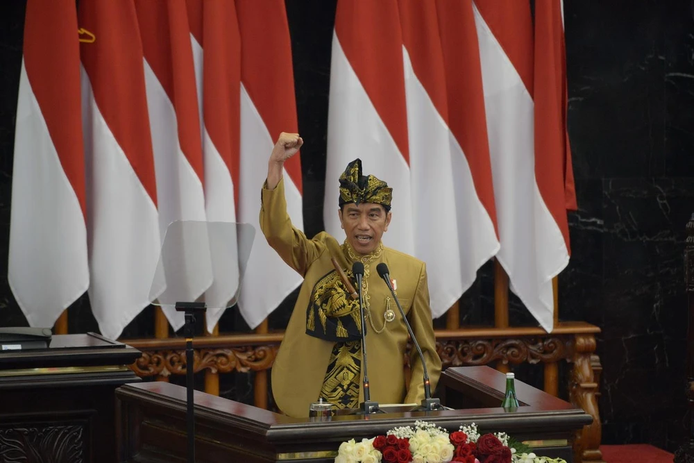 Tổng thống Indonesia Joko Widodo. (Ảnh: AFP/TTXVN)