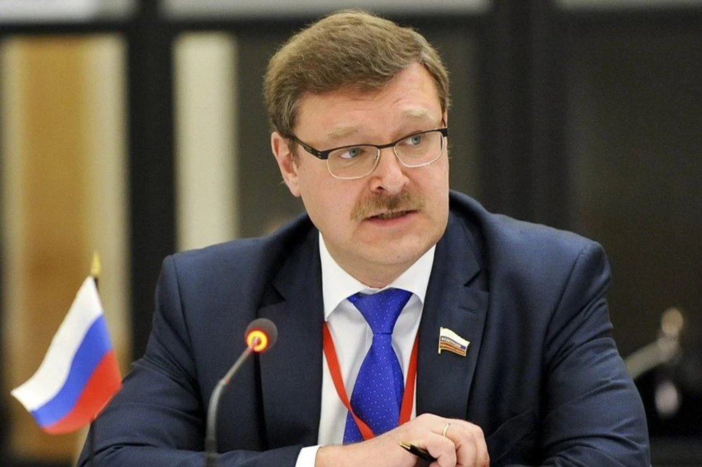 Chủ tịch Ủy ban Đối ngoại Hội đồng Liên bang (Thượng viện) Nga Konstantin Kosachev. (Ảnh: TASS/TTXVN)