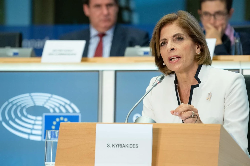 Ủy viên về y tế của Liên minh châu Âu (EU) Stella Kyriakides. (Nguồn: europa.eu)