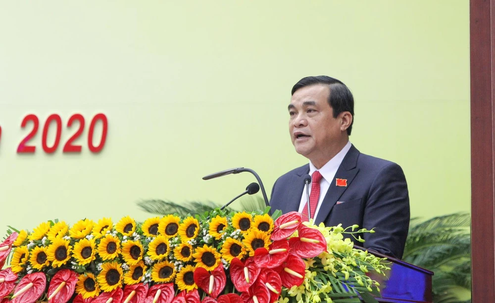 Ông Phan Việt Cường tái đắc cử chức danh Bí thư Quảng Nam. (Nguồn: quangnam.gov.vn)