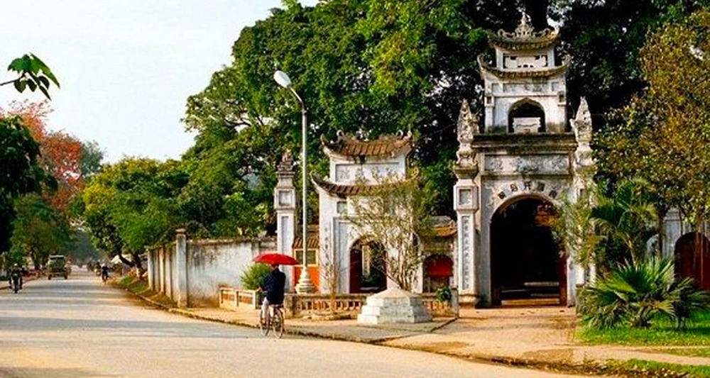 Một đoạn đường của Phố Hiến. (Ảnh: Vietnam+)