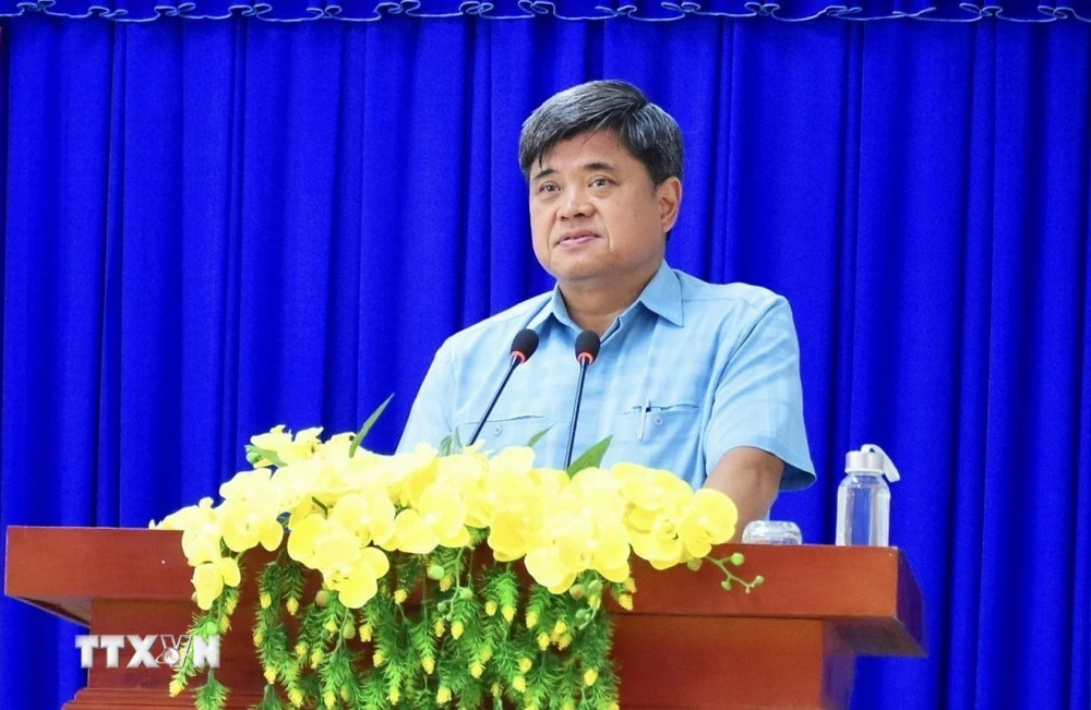 Thứ trưởng Bộ Nông nghiệp và Phát triển Nông thôn Trần Thanh Nam. (Ảnh: Thanh Sang/TTXVN)
