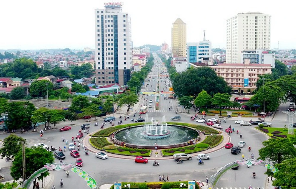 Một góc thành phố Sông Công, tỉnh Thái Nguyên. (Nguồn: Cổng thông tin điện tử Chính phủ)
