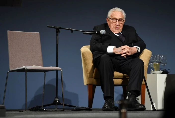 Cựu Ngoại trưởng Mỹ Henry Kissinger dự một buổi lễ ở Berlin, Đức, hồi tháng 1/2020. (Nguồn: Reuters)